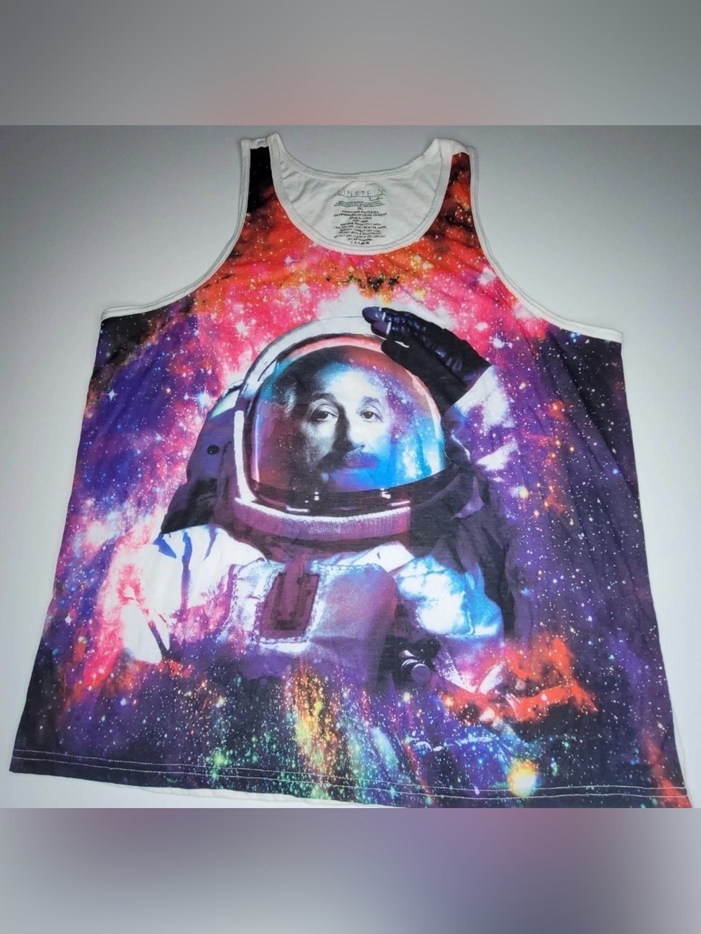 Men's Albert Einstein Tank Top 2XL